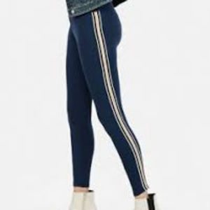 Express Blue Supersoft Leggings NWT MED
